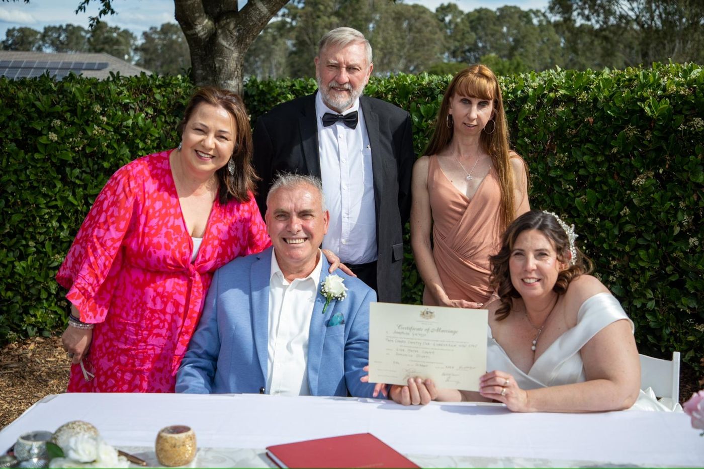 A moment from a Marry and Celebrate ceremony